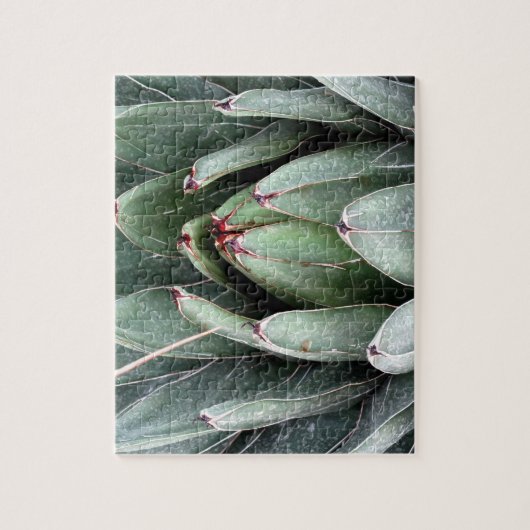 Groen Plant Fotopuzzel met geschenkdoos Legpuzzel (Verticaal)