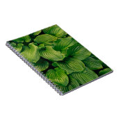 Groen plant notitieboek (Rechterzijde)