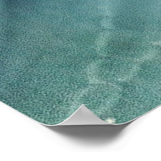 Groen plant poster (Hoek)