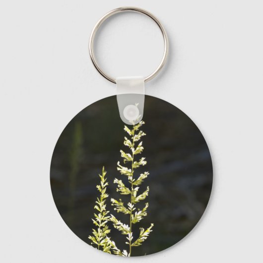 Groen Plant Sleutelhanger (Voorkant)