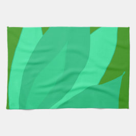 Groen Plant Theedoek