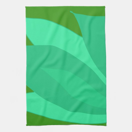 Groen Plant Theedoek (Verticaal)