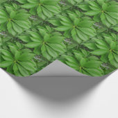Groen Plant — Verpakkingspapier Cadeaupapier (Hoek)