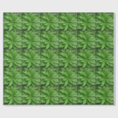 Groen Plant — Verpakkingspapier Cadeaupapier (Vlak)