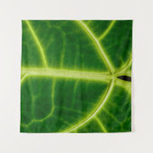 Groen plant wandkleed (Voorkant (horizontaal))