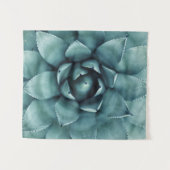 Groen plant wandkleed (Voorkant (horizontaal))