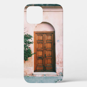 GROEN PLANTEN BESIDE BROWN WOODEN DEUR Case-Mate iPhone CASE