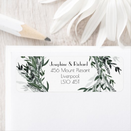 groen platform voor retourzending etiket (Insitu)