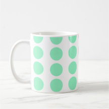 Groen poka Dots Design