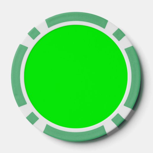 Groen Poker Chips (Achterkant)