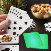 Groen Pokerkaarten (Insitu)
