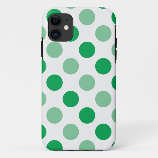 Groen pokkenpatroon Case-Mate iPhone case (Achterkant)