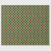 Groen pompoenpapier cadeaupapier (Vlak)