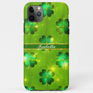 Groen Popular St Patrick's Day Clover Collectie Case-Mate iPhone Case