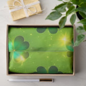 Groen Popular St Patrick's Day Clover Collectie Tissuepapier (Geschenk)