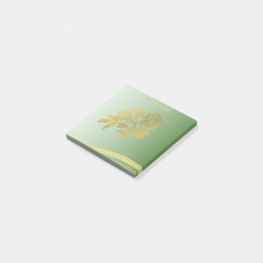 GROEN POST-IT® NOTES (Schuin)