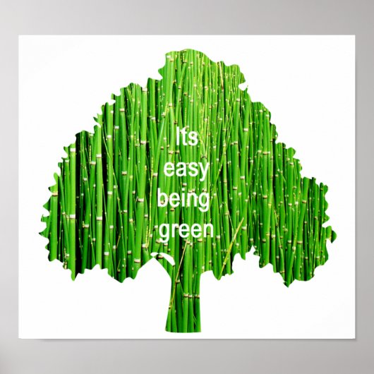 Groen Poster (Voorkant)