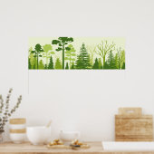 Groen poster (Keuken)