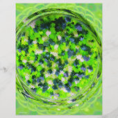 Groen Potpourri Bulk Scrapbookpapier Pagina's Flyer (Achterkant)
