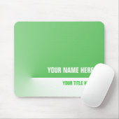 Groen Pro Muismat (Met muis)