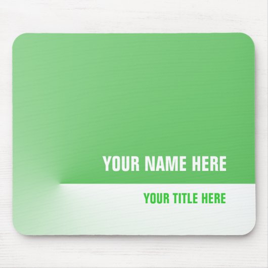 Groen Pro Muismat (Voorkant)