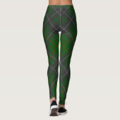 Groen Pset Scottish Tartan Pattern Leggings (Achterkant)