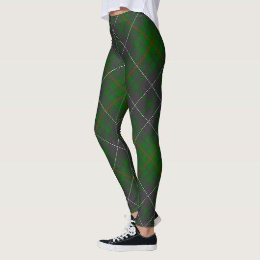 Groen Pset Scottish Tartan Pattern Leggings (Links)