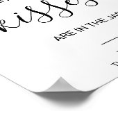 Groen raad hoeveel Vrijgezellenfeest Kisses Po Poster (Hoek)