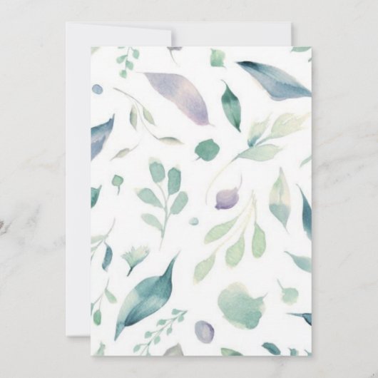  groen rand wit Vrijgezellenfeest Kaart (Achterkant)