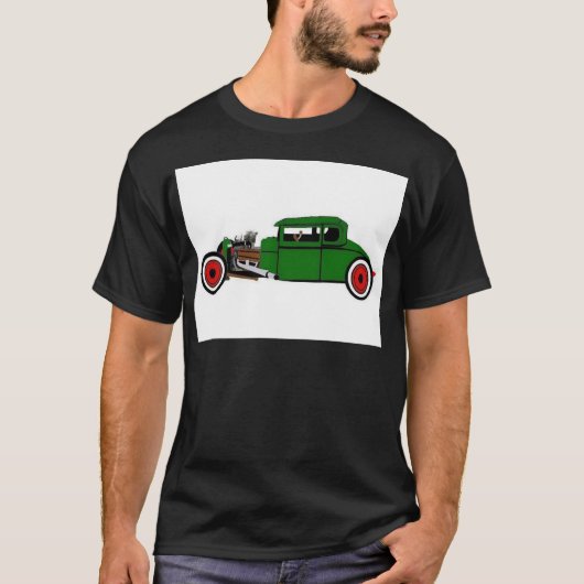 GROEN RAT ROD T-SHIRT (Voorkant)