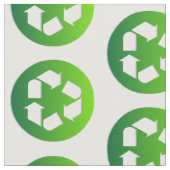 Groen Recyclen bord Stof (Close Up)