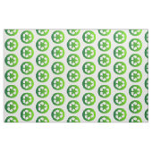 Groen Recyclen bord Stof (Fat Quarter)