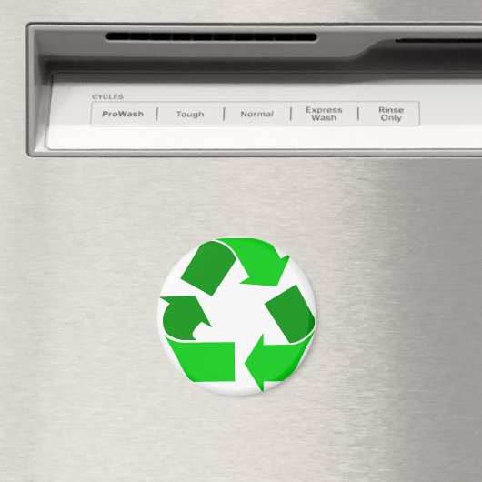 groen recyclen magneet (Insitu (Vaatwasser))