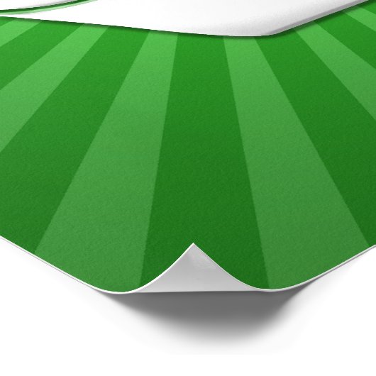 Groen Recyclen Poster 001 (Hoek)