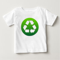 Groen recyclingsymbool