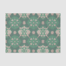 Groen Repetitief Victoriaans Stijlontwerp