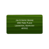 Groen retouradres groot etiket (Voorkant)