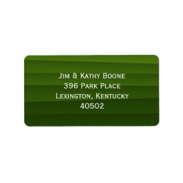 Groen retouradres groot etiket