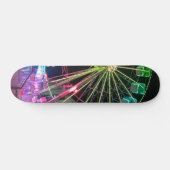 Groen reuzenrad persoonlijk skateboard (Horizontaal)