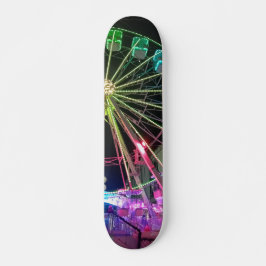 Groen reuzenrad persoonlijk skateboard