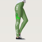 GROEN RIBBON HOPE LEGGINS VAN OASOTA LEGGINGS (Rechts)