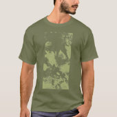 Groen "Rider"-gestampt Shirt (Voorkant)