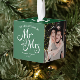 Groen ritueel script eerste kerstmis Mr & mrs kopp Decoratie