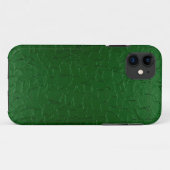 Groen roestvrij staal Case-Mate iPhone case (Achterkant (horizontaal))
