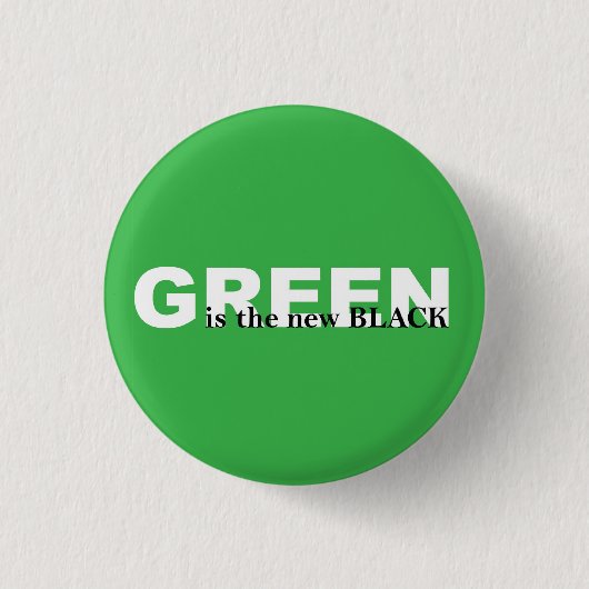 Groen Ronde Button 3,2 Cm (Voorkant)