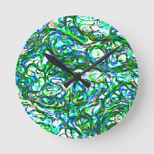 GROEN RONDE KLOK (Voorkant)