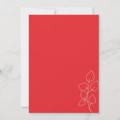 Groen Rood Bloem Handen Biddend Kaart (Achterkant)
