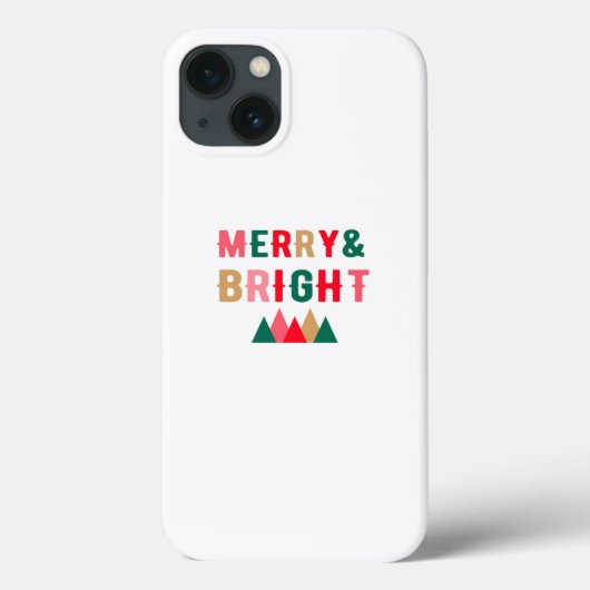 Groen rood en bruin vet typografie Case-Mate iPhone case (Achterkant)