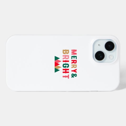 Groen rood en bruin vet typografie Case-Mate iPhone case (Achterkant (horizontaal))