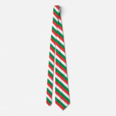 Groen, rood en wit Stropdas (Achterkant)